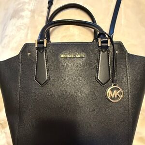 Michael Kors Black Satchel Bag